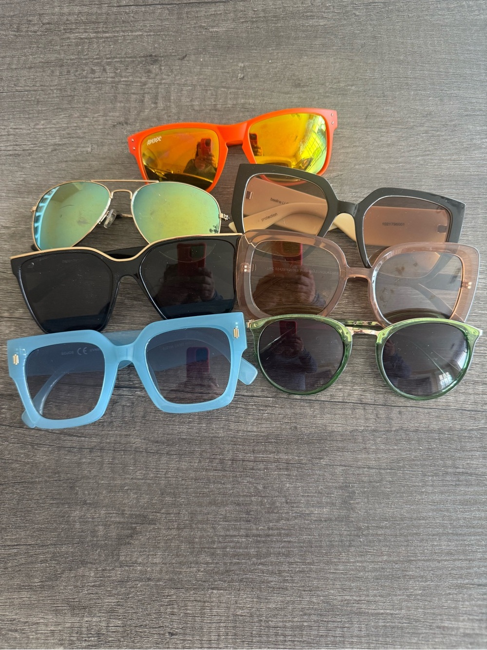 Black, Blue & Green Fashion Sunglasses - Multiple Styles